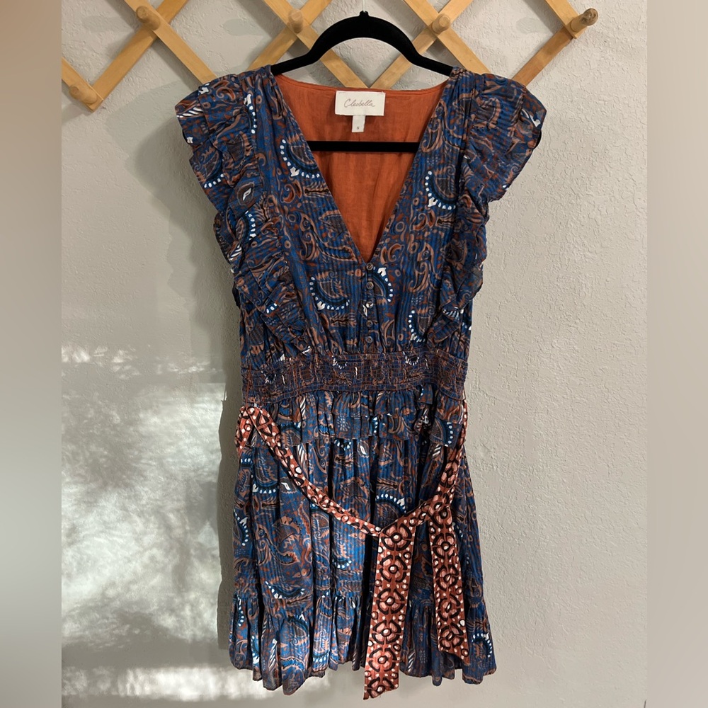 Cleobella Elara Mini Dress- Small- 100% Organic Cotton
